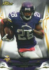 Adrian Peterson #1 Football Cards 2014 Topps Finest Prices
