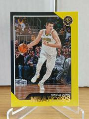 Nikola Jokic [Yellow] #2 Basketball Cards 2018 Panini Hoops Prices