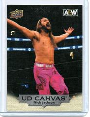 Nick Jackson Wrestling Cards 2022 Upper Deck AEW UD Canvas Prices