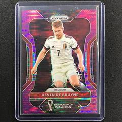 Kevin De Bruyne [Breakaway Purple] #19 Soccer Cards 2022 Panini Prizm World Cup Prices