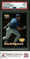Alex Rodriguez [Artist's Proof] #99 Baseball Cards 1996 Zenith Prices