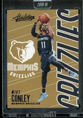 Mike Conley [10th Anniversary] Basketball Cards 2018 Panini Absolute Memorabilia Prices