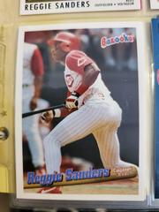 Reggie Sanders #4 Baseball Cards 1996 Bazooka Prices