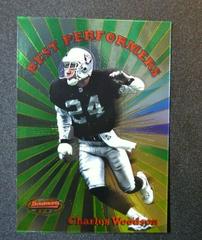 Charles Woodson #BP2 Football Cards 1998 Bowman's Best Performers Prices