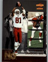 Frank Sanders Football Cards 1996 Panini Score Numbers Game Prices