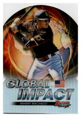 Manny Machado #GI-6 Baseball Cards 2022 Bowman's Best Global Impact Die Cuts Prices