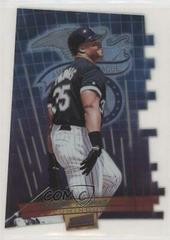Frank Thomas [Luminous] Baseball Cards 1999 Stadium Club Triumvirate Prices
