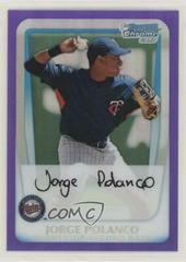 Jorge Polanco [Purple Refractor] #BCP159 Baseball Cards 2011 Bowman Chrome Prospects Prices