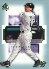 Todd Helton Baseball Cards 2003 SP Authentic Prices