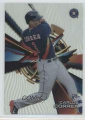 Carlos Correa [Waves] #HT-CC Baseball Cards 2015 Topps High Tek Prices