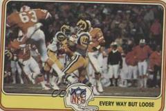 Every Way But Loose #87 Football Cards 1981 Fleer Team Action Prices