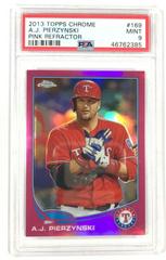 A. J. Pierzynski [Pink Refractor] #169 Baseball Cards 2013 Topps Chrome Prices
