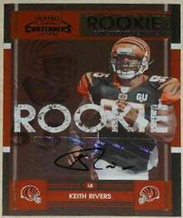 Keith Rivers [Autograph] Football Cards 2008 Playoff Contenders Prices
