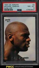 Michael Jordan #2 Basketball Cards 1994 Upper Deck MJ Rare Air Prices