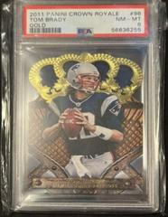 Tom Brady [Gold] #96 Football Cards 2011 Panini Crown Royale Prices