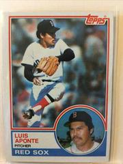 Luis Aponte #577 Baseball Cards 1983 Topps Prices
