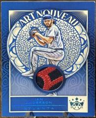 Ian Anderson [Platinum Blue] #AN-IA Baseball Cards 2022 Panini Diamond Kings Art Nouveau Prices