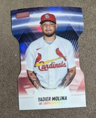 Yadier Molina [Red] #T-26 Baseball Cards 2022 Stadium Club Triumvirates Prices