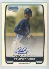 Felipe Rivero [Autograph Refractor] Baseball Cards 2012 Bowman Chrome Prospects Prices