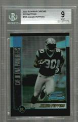 Julius Peppers [Refractor] Football Cards 2002 Bowman Chrome Prices