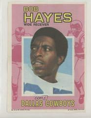 Bob Hayes #11 Football Cards 1971 Topps Pin Ups Prices