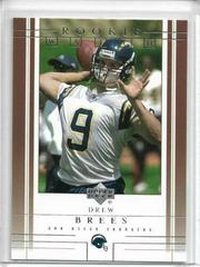 Drew Brees #206 Football Cards 2001 Upper Deck Prices