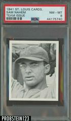 Sam Nahem Baseball Cards 1941 St. Louis Cardinals Team Issue Prices