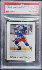 Tomas Sandstrom #38 Hockey Cards 1987 O-Pee-Chee Minis Prices