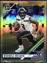 Russell Wilson [Gold] #88 Football Cards 2019 Donruss Optic Prices