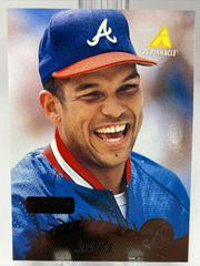David Justice #50 Baseball Cards 1995 Pinnacle Prices