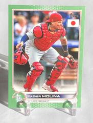Yadier Molina [Jade Green] #4 Baseball Cards 2022 Topps Japan Edition Prices