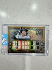 Aaron Judge [Gold] #TTR-AJ Baseball Cards 2022 Topps Triple Threads Relics Prices