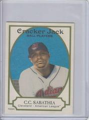 C. C. Sabathia [Mini Blue] #81 Baseball Cards 2005 Topps Cracker Jack Prices