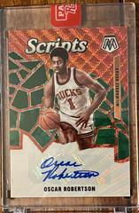 Oscar Robertson [Red Wave] #SC-ORB Basketball Cards 2019 Panini Mosaic Scripts Prices