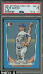 Jacob DeGrom [Blue] Baseball Cards 2014 Bowman Prospects Prices
