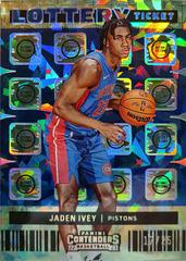Jaden Ivey [Autograph Cracked Ice Ticket] #101 Basketball Cards 2022 Panini Contenders Prices