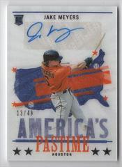Jake Meyers Baseball Cards 2022 Panini Chronicles America's Pastime Autographs Prices