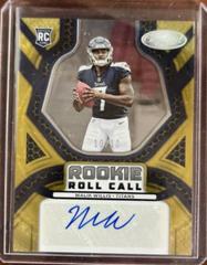 Malik Willis [Gold Etch] #RCS-MW Football Cards 2022 Panini Certified Rookie Roll Call Signatures Prices