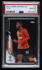 Tete Soccer Cards 2019 Topps Chrome UEFA Champions League Prices