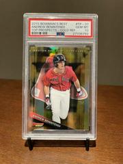 Andrew Benintendi [Gold Refractor] #TP-37 Baseball Cards 2015 Bowman's Best Top Prospects Prices