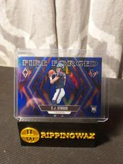 C. J. Stroud [Blue] #FF-6 Football Cards 2023 Panini Phoenix Fire Forged Prices
