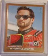 Jeremy Clements [Gold] #84-JC Racing Cards 2017 Panini Donruss Nascar Retro Relics 1984 Prices