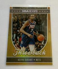 Kevin Durant #24 Basketball Cards 2022 Panini Hoops Throwback Prices