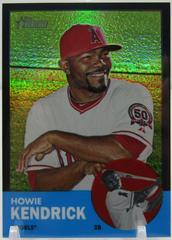 Howie Kendrick [Black Refractor] #HP36 Baseball Cards 2012 Topps Heritage Chrome Prices