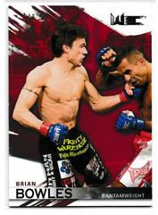 Brian Bowles [Red] #121 Ufc Cards 2010 Topps UFC Knockout Prices