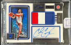 Cade Cunningham [Blue] Basketball Cards 2021 Panini One and One Prime Rookie Jersey Autographs Prices