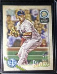 Rafael Devers [Bazooka Back] #53 Baseball Cards 2018 Topps Gypsy Queen Prices