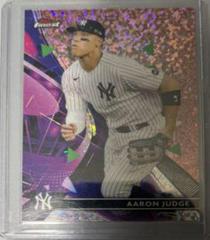 Aaron Judge [Rose Gold Mini Diamond Refractor] #77 Baseball Cards 2021 Topps Finest Prices