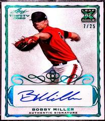 Bobby Miller [Green] #A-BM1 Baseball Cards 2020 Leaf Trinity Autographs Prices