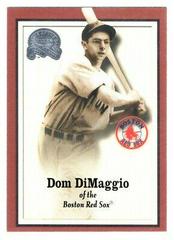Dom DiMaggio #60 Baseball Cards 2000 Fleer Greats Prices